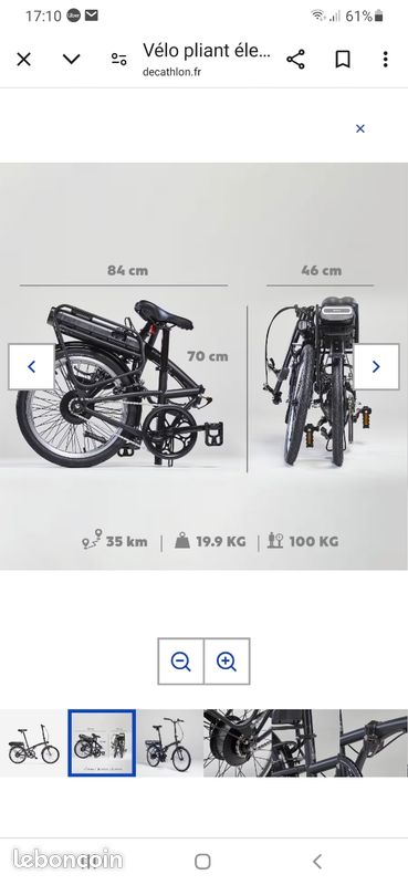 Vélo pliable électrique (image 4)
