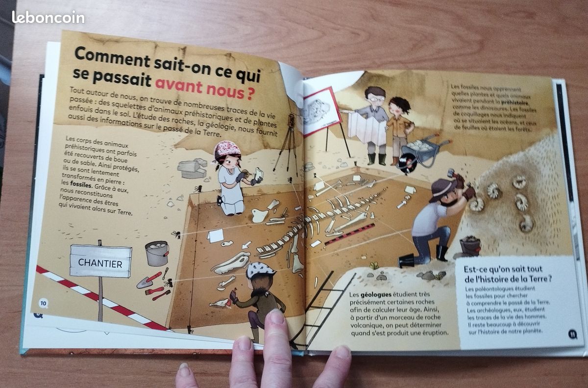 Livre éducatif - Mes p'tites questions - La Terre, la vie, l'Univers (image 3)