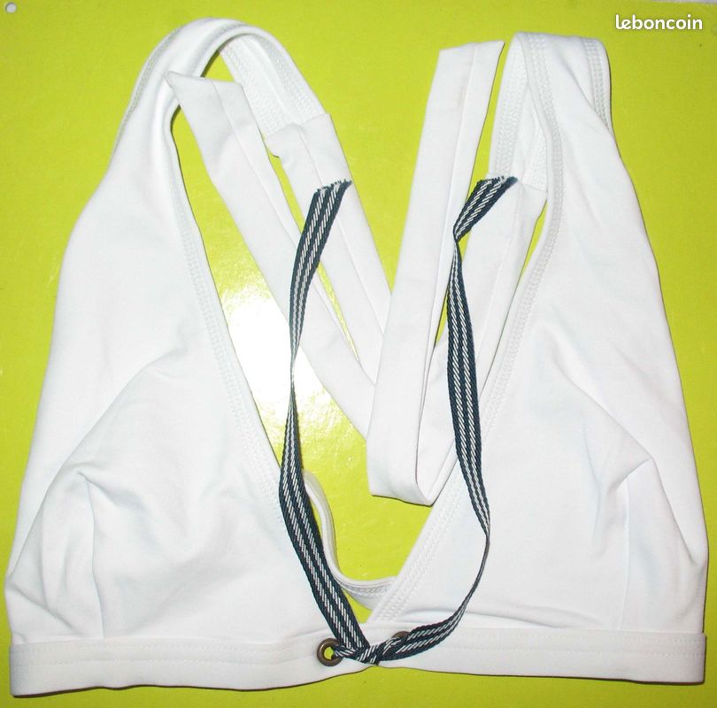 Maillot 2 Piéces AUTRE TON - Blanc - T 38 / 42 - NEUFS (image 3)
