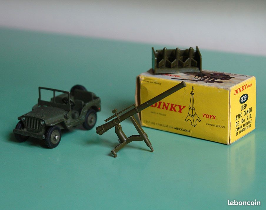 Dinky Toys Jeep Avec Canon 106 SR - Neuve En Boîte D'origine