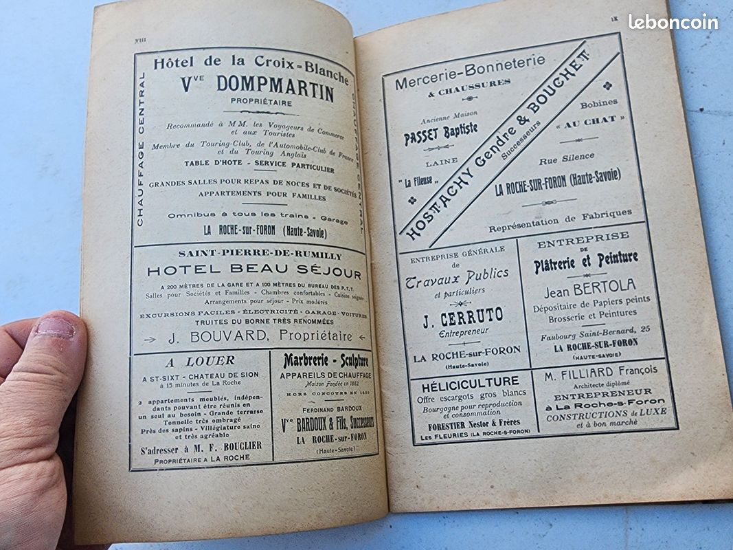 Guide touristique La Roche-sur-Foron 1912 Haute-Savoie édition ancienne (image 7)