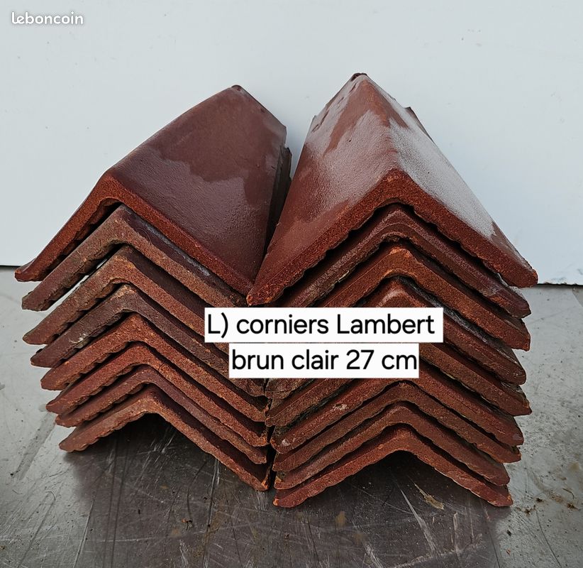 Arêtiers cornioers pour toiture tuiles plates (image 2)