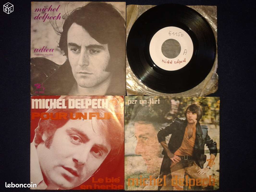 MICHEL DELPECH Test Pressing & Pressages Etrangers (image 1)