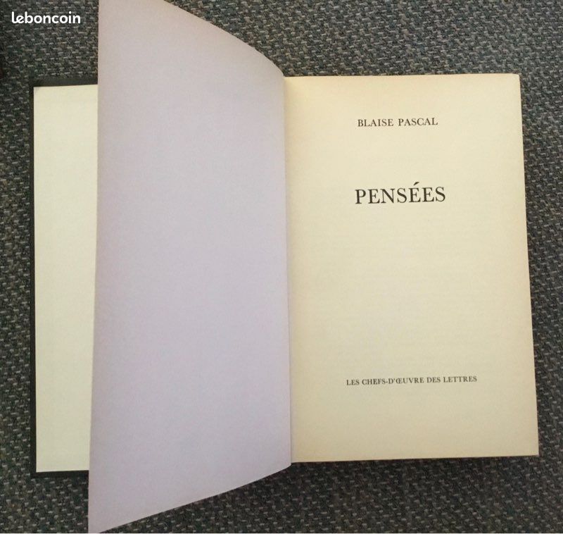Pensées de Blaise Pascal 1973 (image 3)