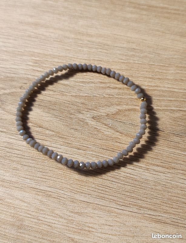 Bracelet élastiqué Pilgrim Avec Perles En émaux Tons Chauds - Multicolore - Acier Inoxydable - Neuf Avec étiquettes