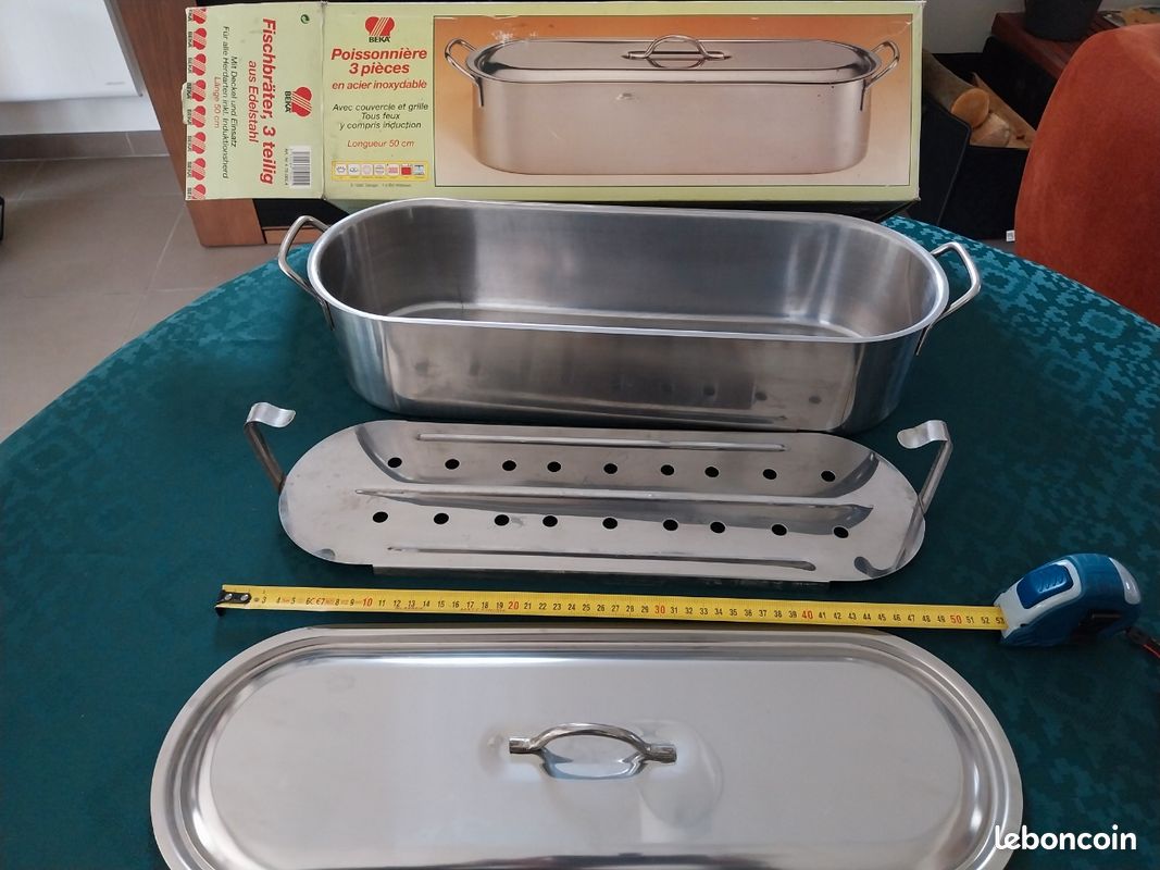 Poissonnière inox - Arts de la table