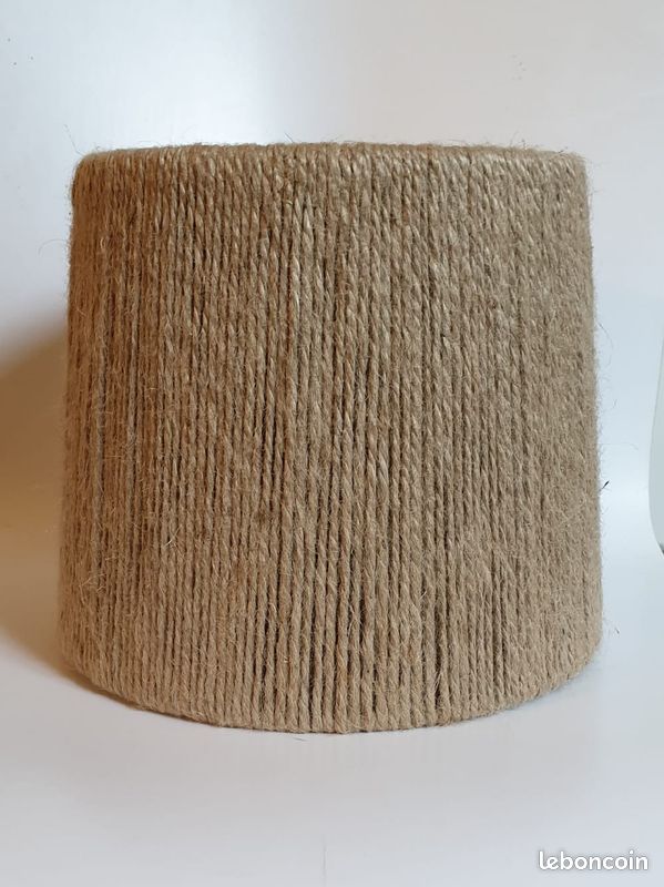 Abat-jour en corde hauteur 20 cm (image 1)
