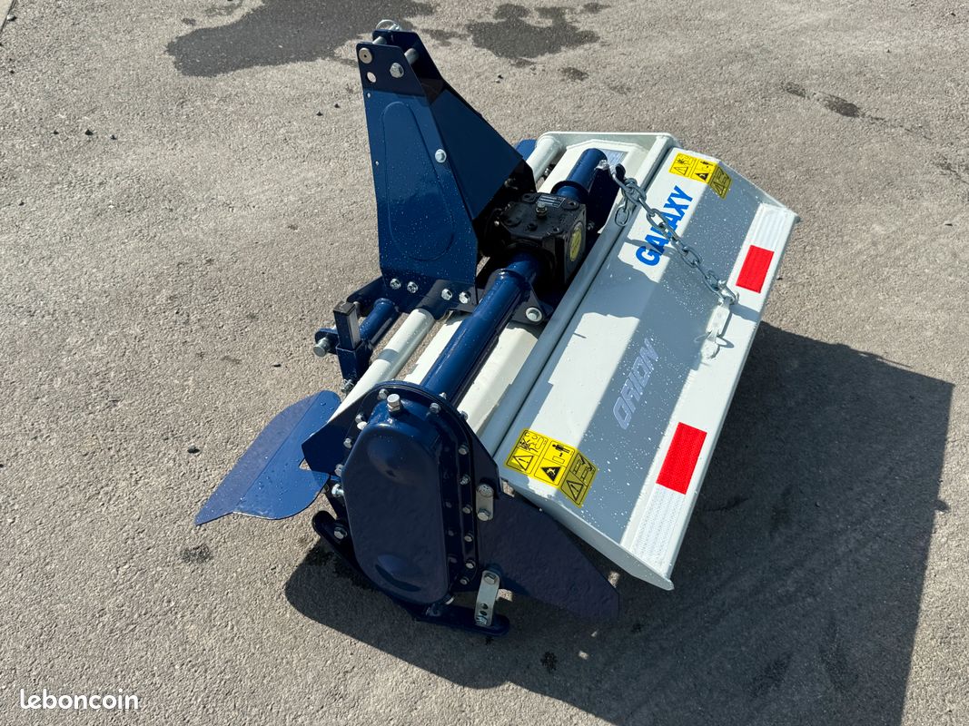 💙🤍 PROMO sur STOCK , ROTOVATOR GALAXY 105CM pour Micro tracteur 🚜 Envoi TOUTE la France Possible 💙🤍💔 (image 1)