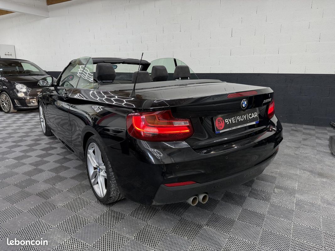 BMW SERIE 2 225d Cabriolet - BVA Sport CABRIOLET F23 M Sport GARANTIE 12 MOIS (image 8)