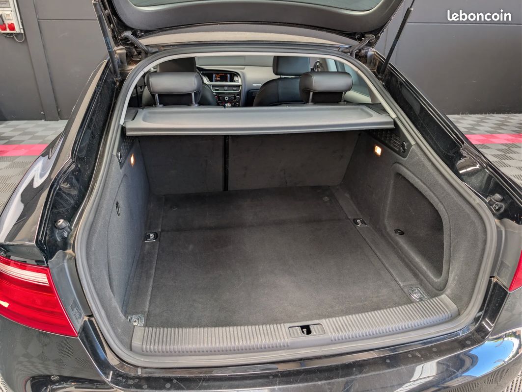 AUDI A5 SPORTBACK 2.0 TDI 136ch Ambiente - Intérieur cuir - Régulateur de vitesse - Clim auto (image 13)