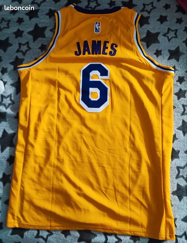 Maillot Lakers LeBron James 6 taille xl (image 3)