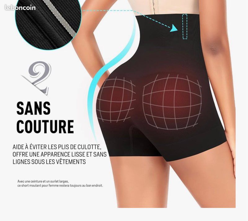Gaine Amincissante Vetement Amaigrissant Neuf Shorty Gaine