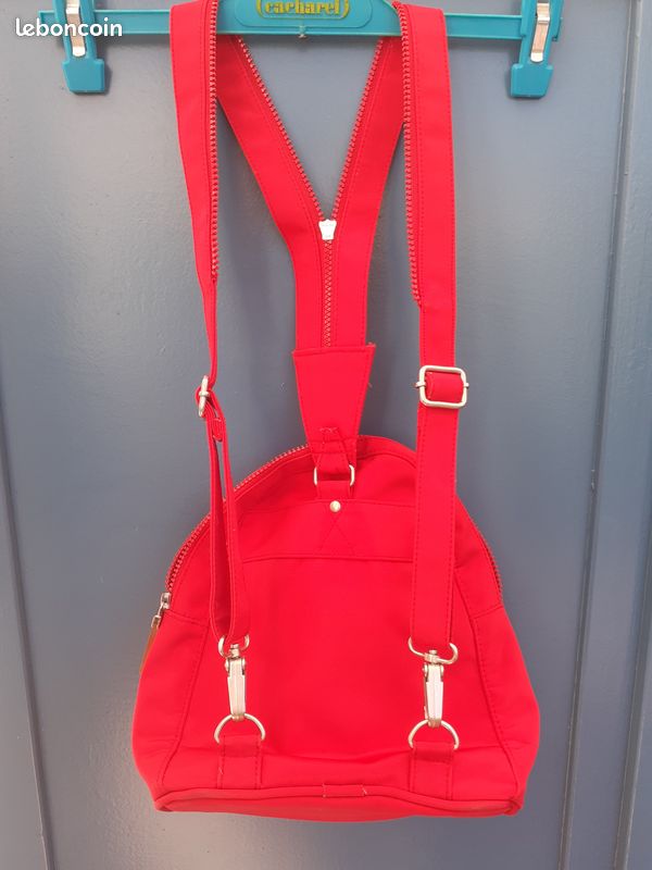 Sac à dos coca-cola femme rouge (image 3)