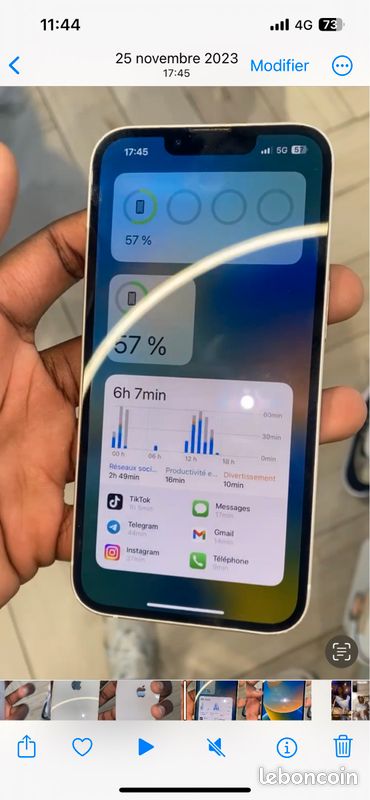 IPhone 13 blanc (image 1)