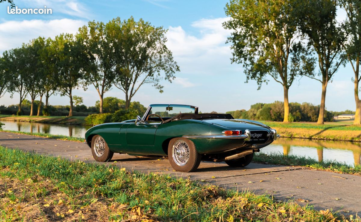 Jaguar Type-E Série 1 4.2 roadster - Très bon état - Restaurée - Moteur matching - Garantie (image 2)