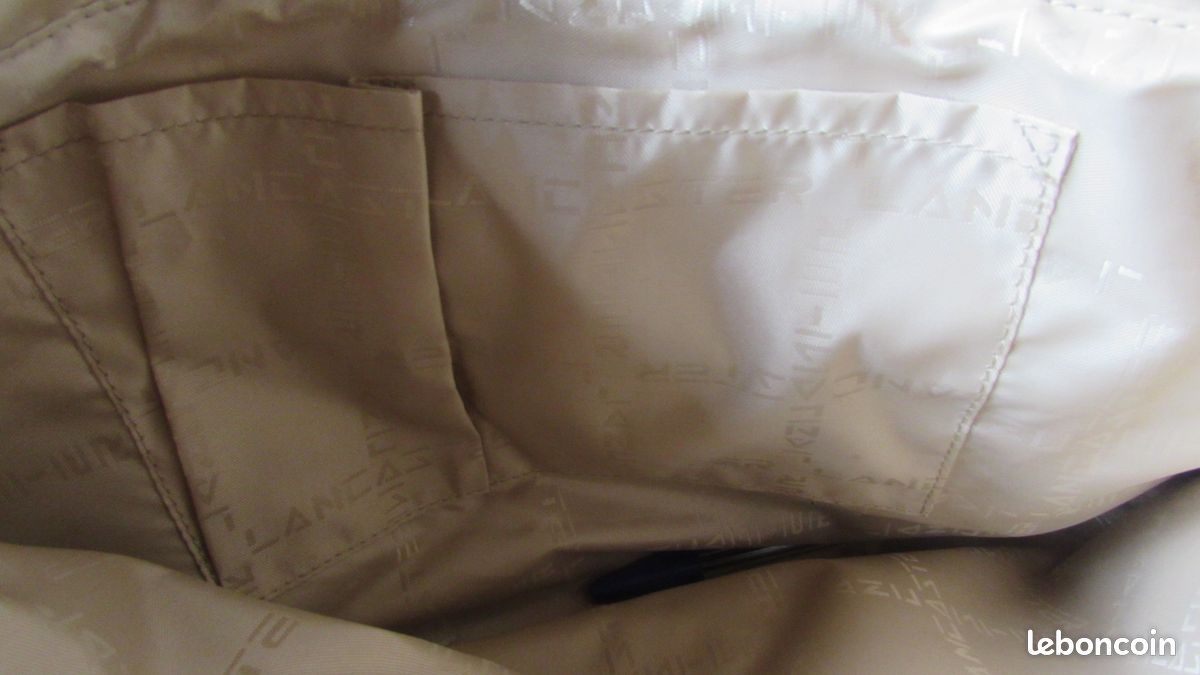 Sac Lancaster toile et cuir (image 7)