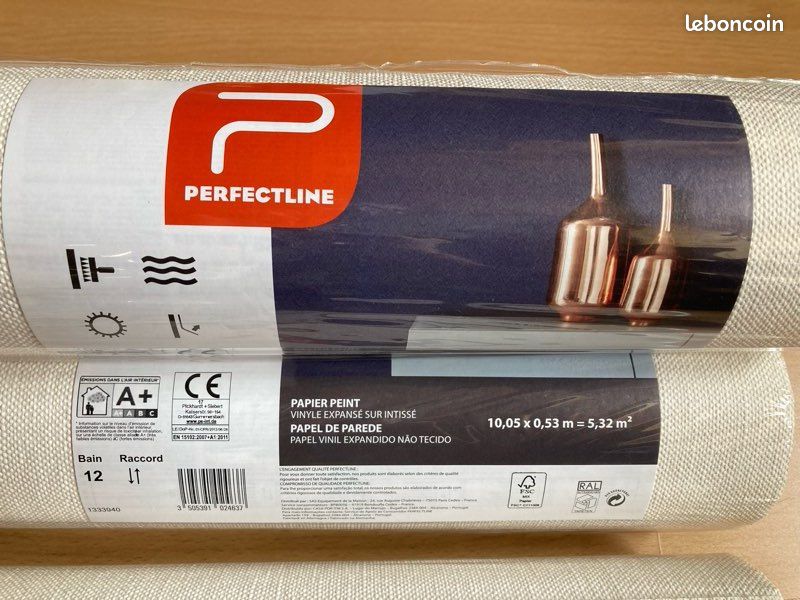 7 rouleaux papier peint écru (image 2)