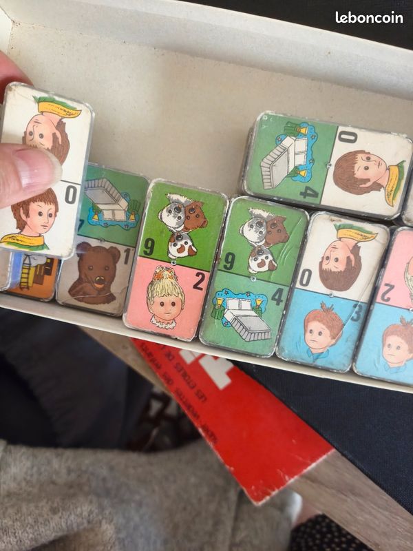 Jeu de domino ancien bonne nuit les petits (image 4)