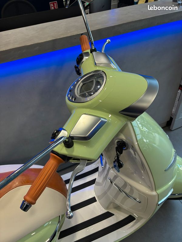 DJANGO 125 CLASSIC PISTACHIO NEUF PERMIS B avec GARANTIE 4 ans (image 5)