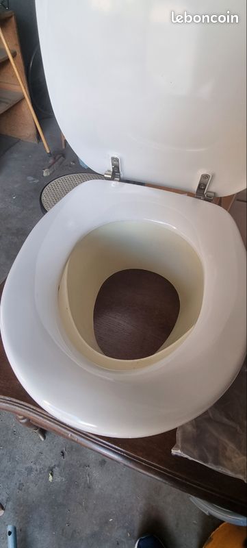Abattant De Toilettes Pressalit Dania Avec Couvercle - Plastique Thermodurcissable, Charnières Inox, Charge 240 Kg