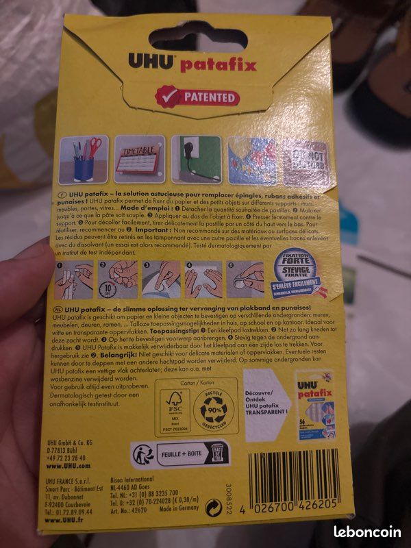 Pastisse adhesive (image 2)