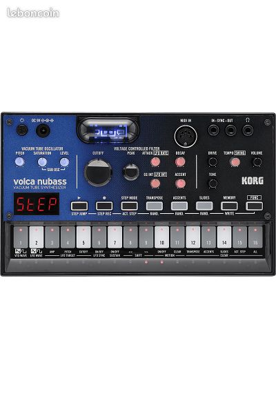 Synthé basse analogique à lampe Nutube Korg Volca Nubass (image 1)