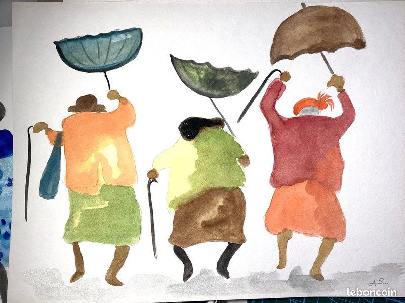 Aquarelle bonne fêtes maman 🌸 (image 3)