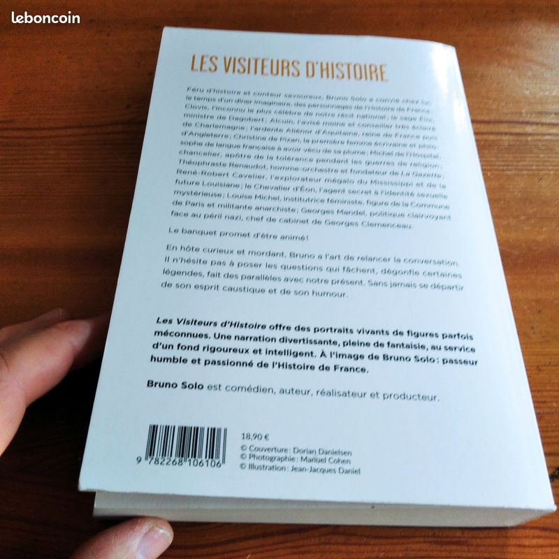 LES VISITEURS D'HISTOIRE de BRUNO SOLO (image 2)