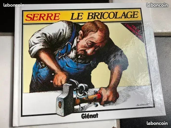 Livre humoristique le bricolage serre glenat neuf (image 1)