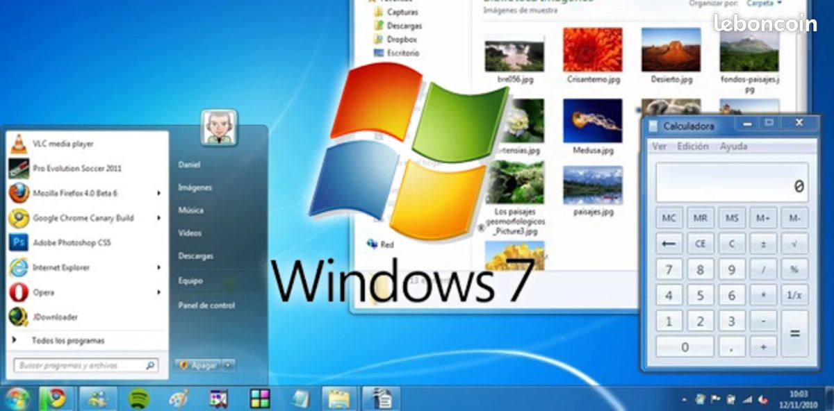 Licence WINDOWS 7 home premium SP1 + 1 copie du CD D'installation Français (image 1)