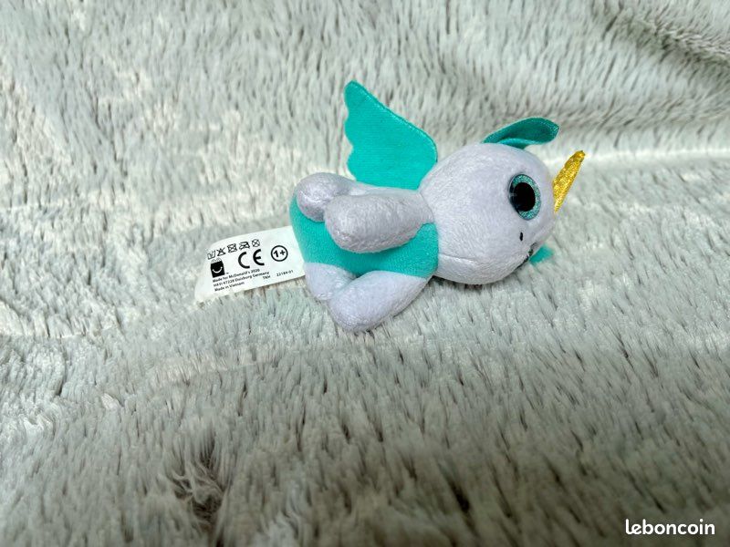Peluche licorne TY - Kawaii doudou enfant multicolore - Très bon état (image 4)