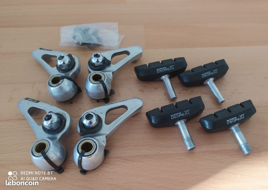 Paire D'étriers De Frein Cantilever Shimano Deore XT M737 VTT/course