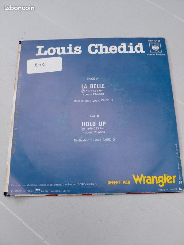 Louis Chedid 45 tours (image 2)