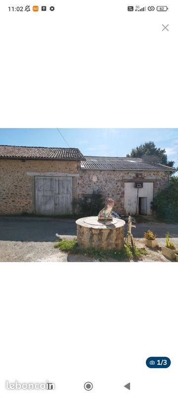 Maison 2 pièces 80 m² · à Rochechouart · 80 m² · 50 000 €