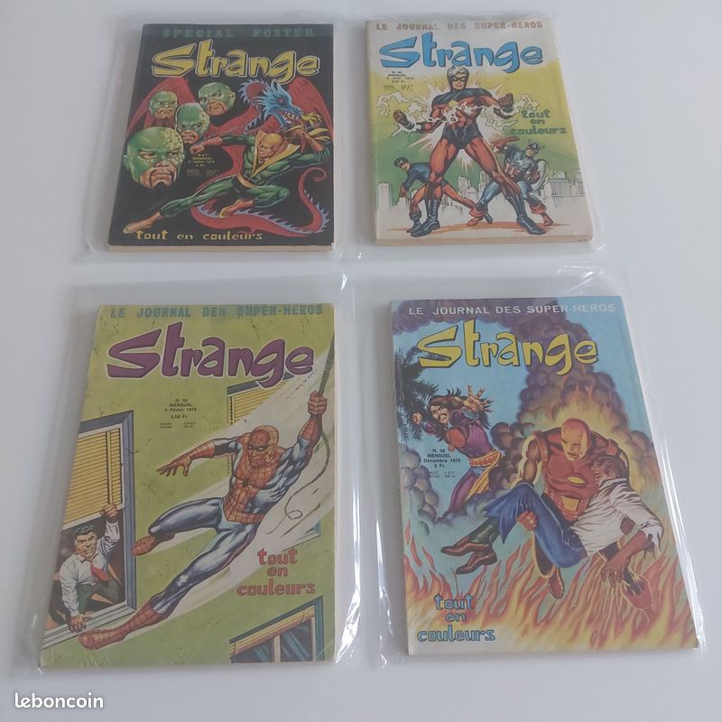 Lot de 4 Strange ou vente à l'unité (n° 48,50,64 et 67) (image 1)