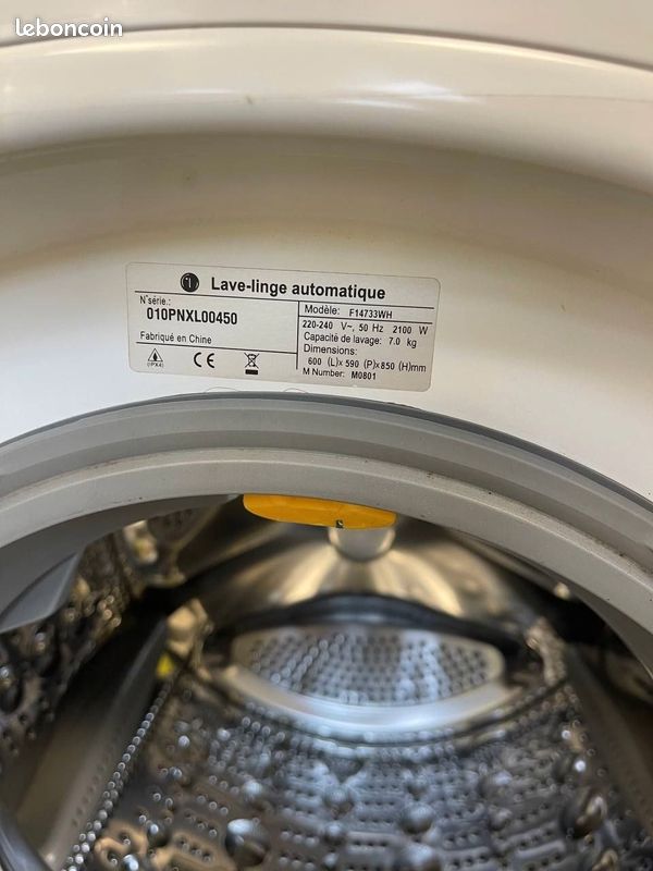 Lave-linge LG Direct Drive 7 kg (image 4)