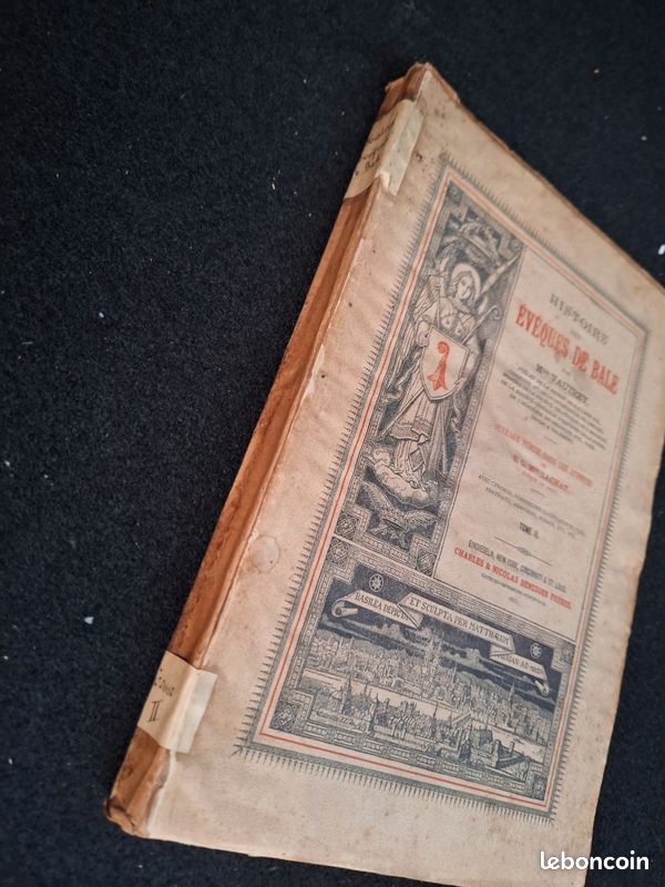 Histoire des évêques de Bâle de Mgr Vautrey volume 2 (image 2)