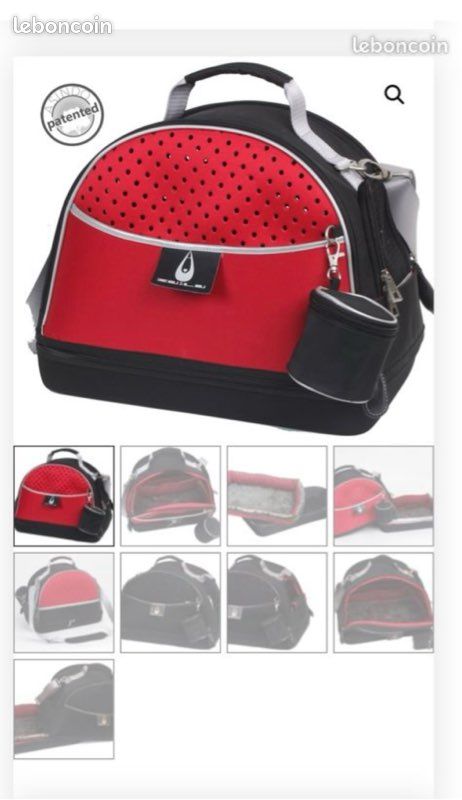 Sac de transport utilisé fois accepté avion chien chat