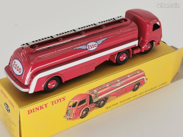 Dinky Toys Meccano 32C - Tracteur Panhard Citerne Titan Esso - France - Occasion