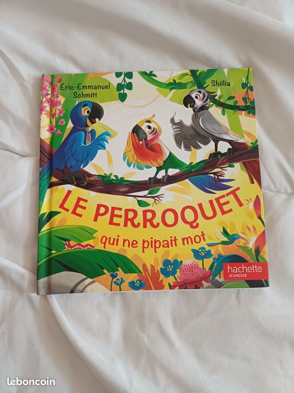 Livre "Le perroquet qui ne pipait mot" (image 1)