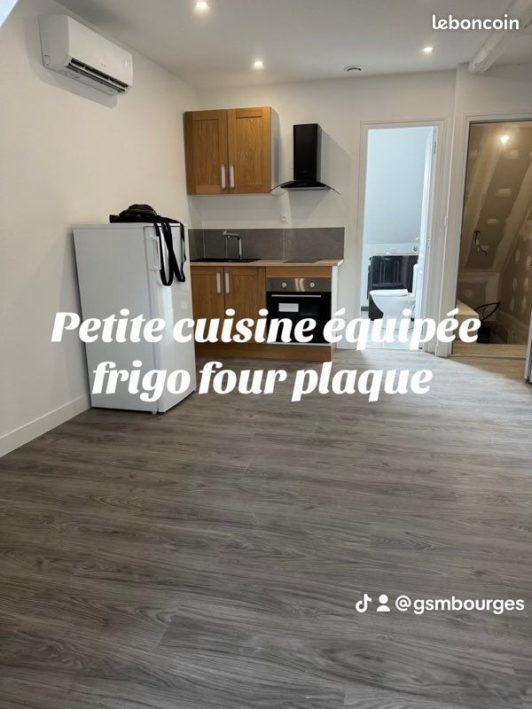 Appartement 1 pièce 25 m² · à Bourges · 25 m² · 500 €/mois