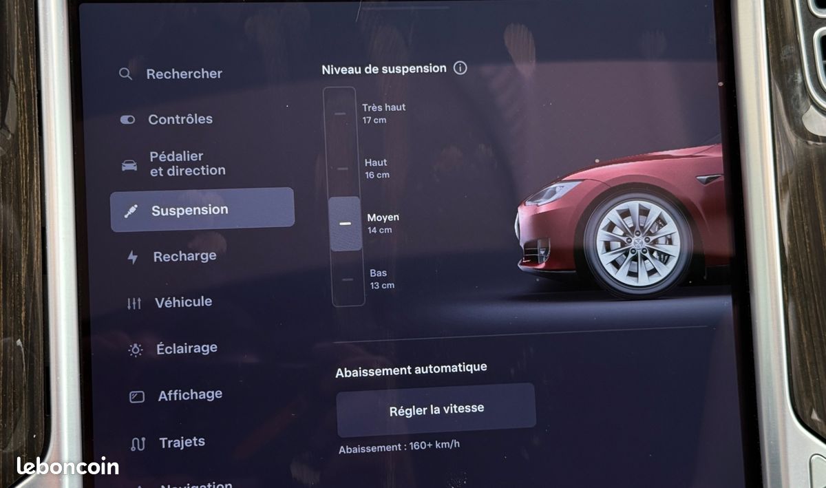 TESLA MODEL-S MODEL S 85 KWh + TOIT OUVRANT + MCU2 + SOH 96% (image 15)