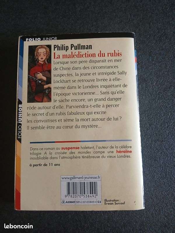Salle Lockhart la malédiction du rubis Philip Pullman (image 2)