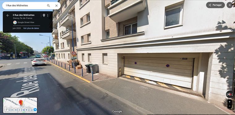 Place de parking sécurisée à louer – Drancy