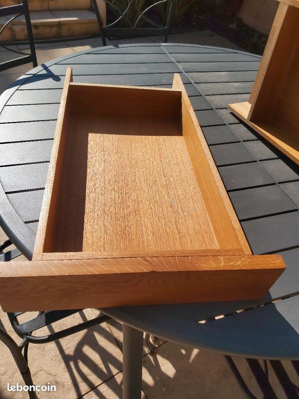 Pieds et tiroirs de table en chêne (image 3)