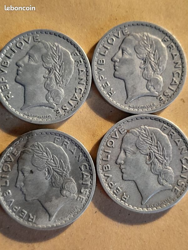 5 francs Lavrillier, nickel 1947 (image 5)