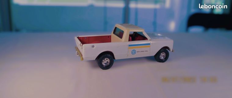 Camion International Ertl – 1/18, Métal Rouge, Années 70, Fabrication USA (occasion)