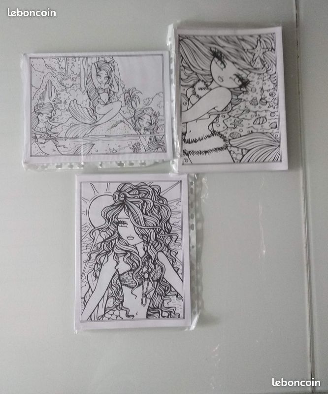 Lot coloriage Hanna Lynn (coloriage/art-therapie/dessin) 2 (image 1)