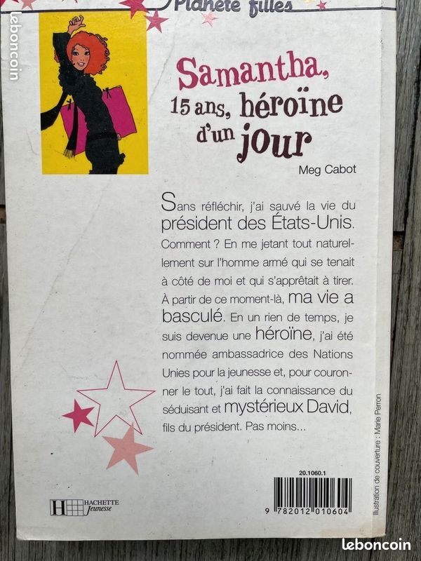 Livre samantha 15 ans héroïne d un jour de meg cabot (image 2)