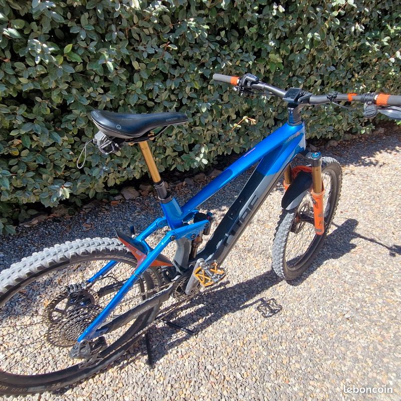 Action Team Vtt Electrique Cube Tout Suspendu Vélo électrique Cube